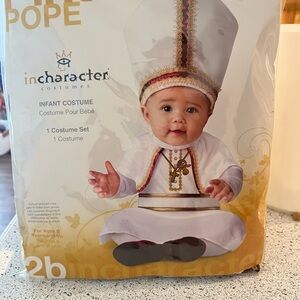 6-12 Months Infant Pope Costume NWT
